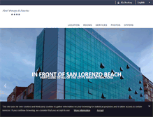 Tablet Screenshot of hotelprincipeasturias.com